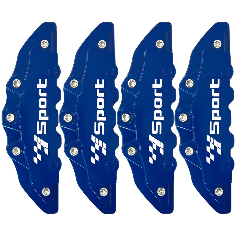 Kit 4 Capas Pinça Freio Azul - Sport Diversos Modelos Aro15+