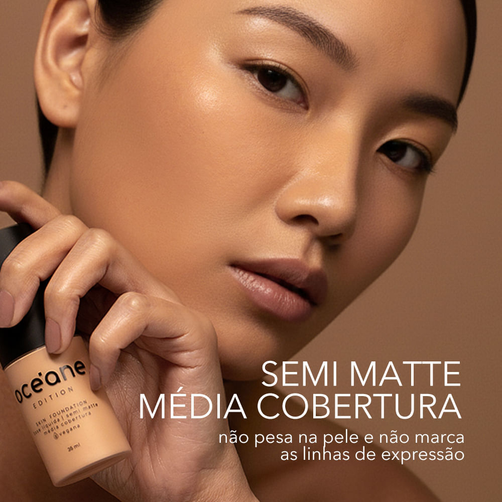 Kit Base Líquida 300m + Esponja de Maquiagem Océane Edition (2 Produtos) — imagem 2 de 2