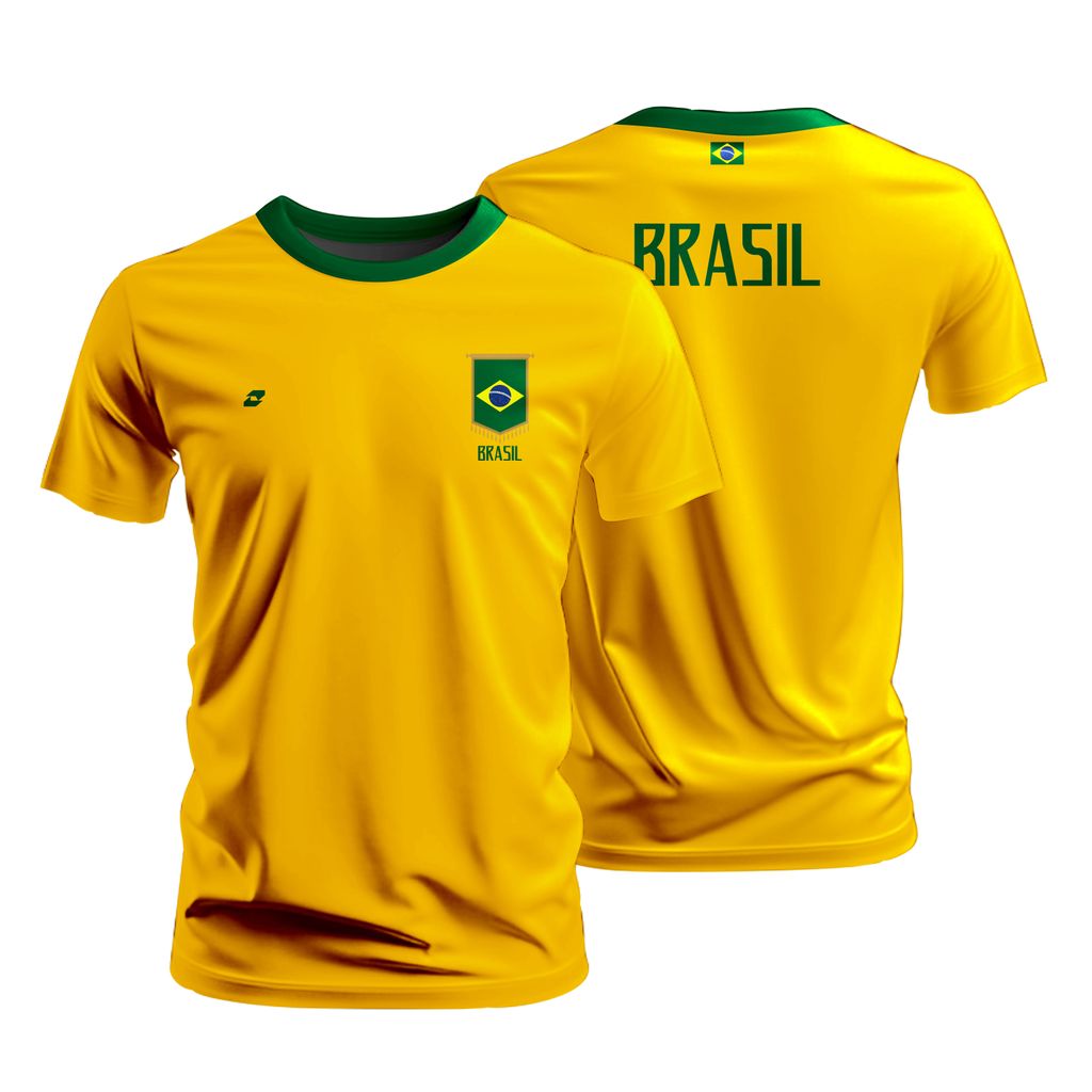 Camiseta Masculina Camisa Desportiva Torcedor Dry fitness Academia Corrida Treino Caminhada Atividades Físicas