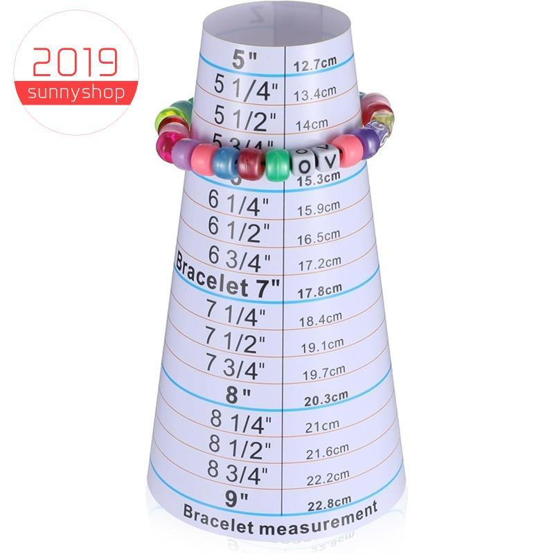 [Bestseller S] 2 Peças Pulseira Mandril E Pulseiras Sizer Ferramenta De Medição De Tamanho De Pulso Para Colar De Joias