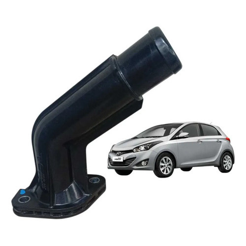 Flange Valvula Termostatica Hyundai Hb20 1.0 2013 A 2019