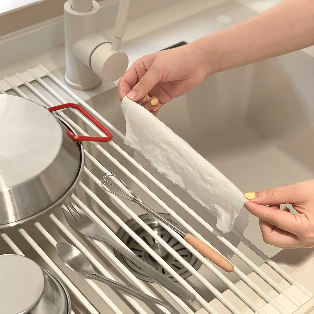 Cozinha doméstica Silicone dobrável pia dreno rack prato rack de armazenamento cesta drenagem controle água ferramenta ú