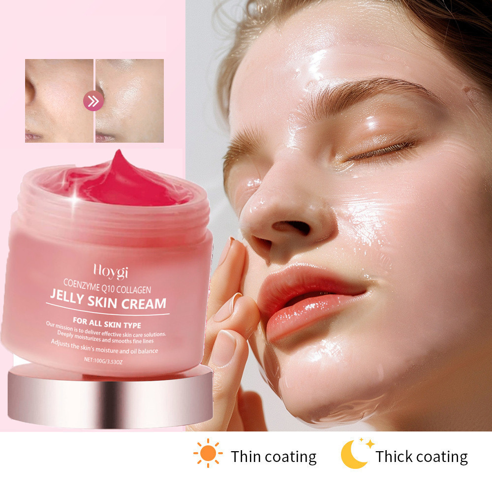 Hoygi 100g Creme Gel De Colágeno Para Rosto , Minimiza Poros , Cuidados Com A Pele Leve , Ilumina , Reduz Manchas Escura