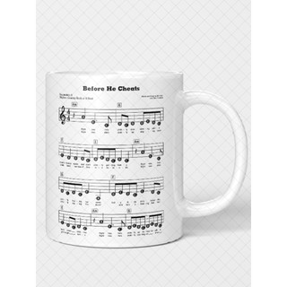 Notas musicais Cheat Sheet Music Notes Memo Single Cup Música Caneca dedicada Copo de água