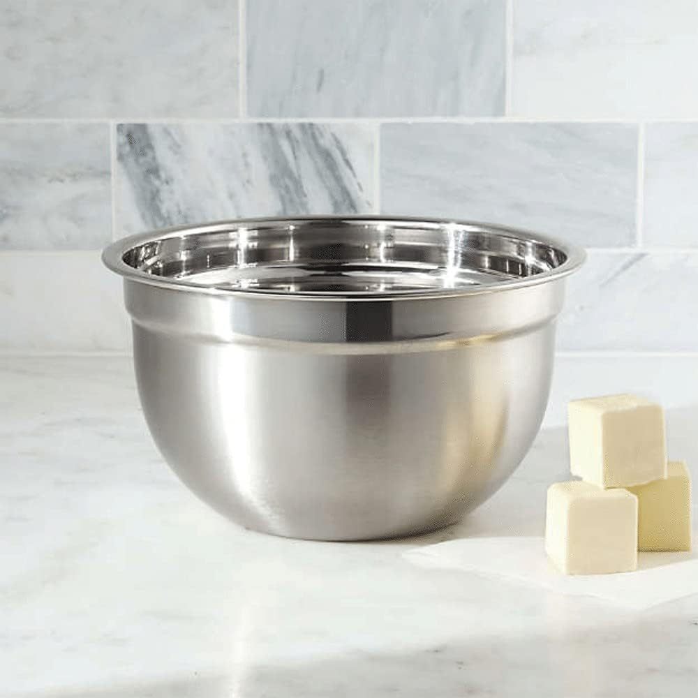 Tigela Bowl Inox Aço Inoxidável 24cm Massa Clara Pote Cozinha Aluminio Fazer Bolos Bater Achadinhos Shopee