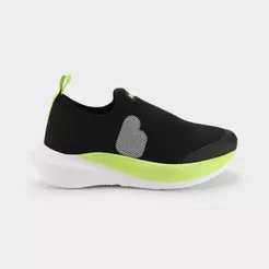 Tênis Infantil Bibi Volt 2.0 Preto com Verde