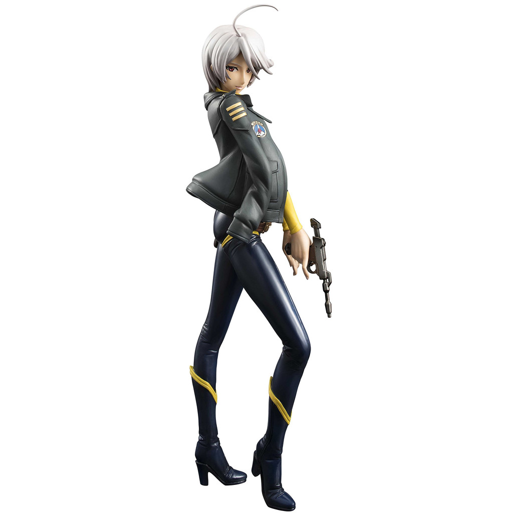 Yamato Girls Collection  
Nave Espacial Yamato 2199  
Rei Yamamoto (Versão Uniforme)  
Figurinha em PVC, 1/8 escala, pi