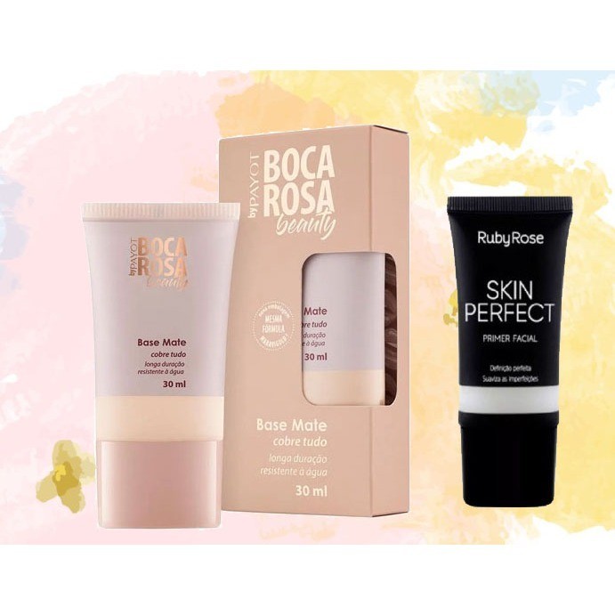 KIT  Beuty Base + Primer Facial Ruby Rose Skin Perfect **HB-8086**