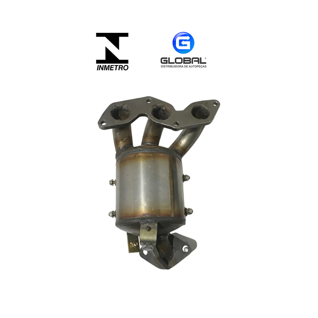 Catalisador HB20 Hatch / Sedan 1.0 12v 2012 a 2021 / kia Picanto 1.0 12v 2012... Homologado Inmetro