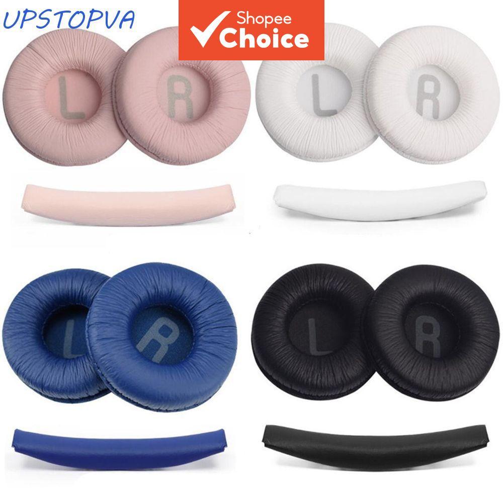 Almofadas De Espuma 1 Par Para JBL Tune 520 BT T500 T500BT T510BT T450 T450BT Couro Macio Pro Max