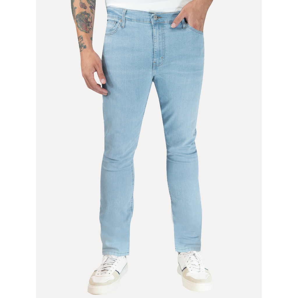 Calça Jeans Masculina Levis Original 511 Slim Light Blue Azul Claro LB5118004
