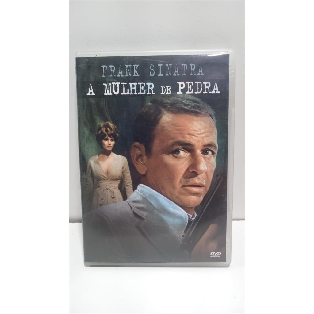 DVD A Mulher de Pedra - Frank Sinatra, Raquel Welch, Richard Conte direção Gordon Douglas