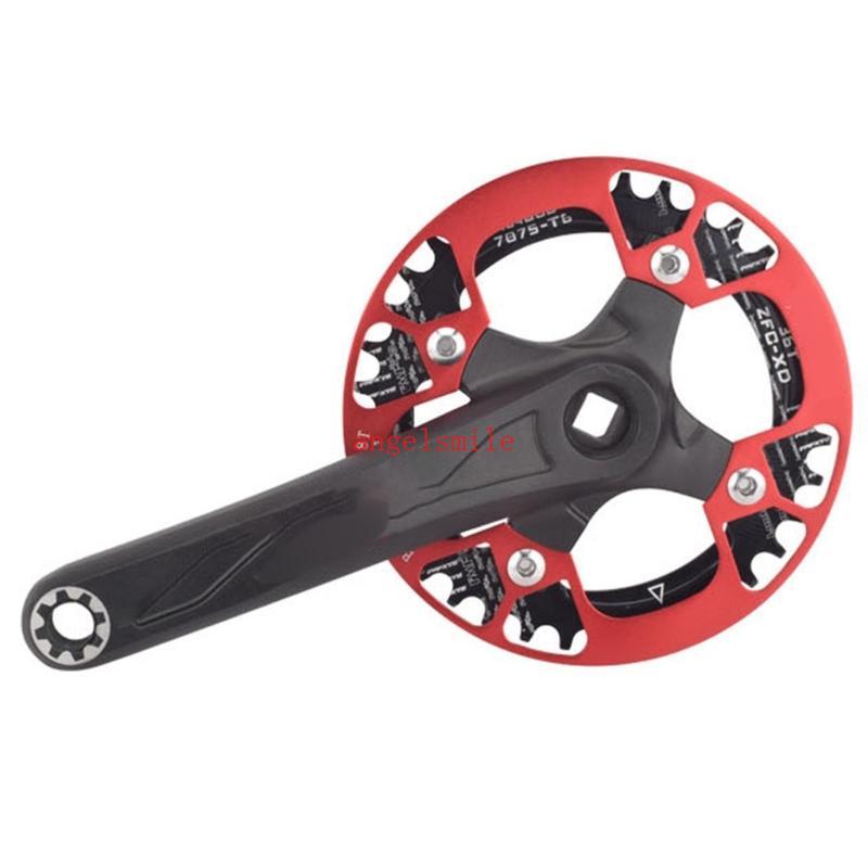 Melhor Mountain Bike Chainring Proteções Capa Liga Alumínio Bicicletas Manivela Placa Pedaleira P