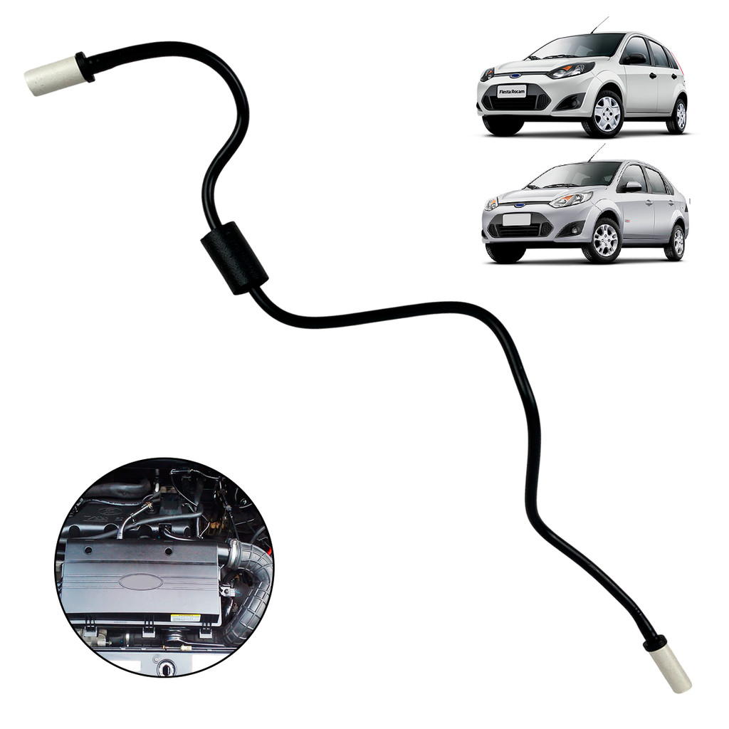 Tubo Cilindro Mestre Embreagem Sem Tucho de Aluminio Fiesta Sedan Hatch Anos 2002 2003 2004  a 2014