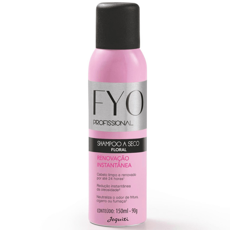 SHAMPOO A SECO JEQUITI FYO PROFISSIONAL RENOVAÇÃO INSTANTÂNEA