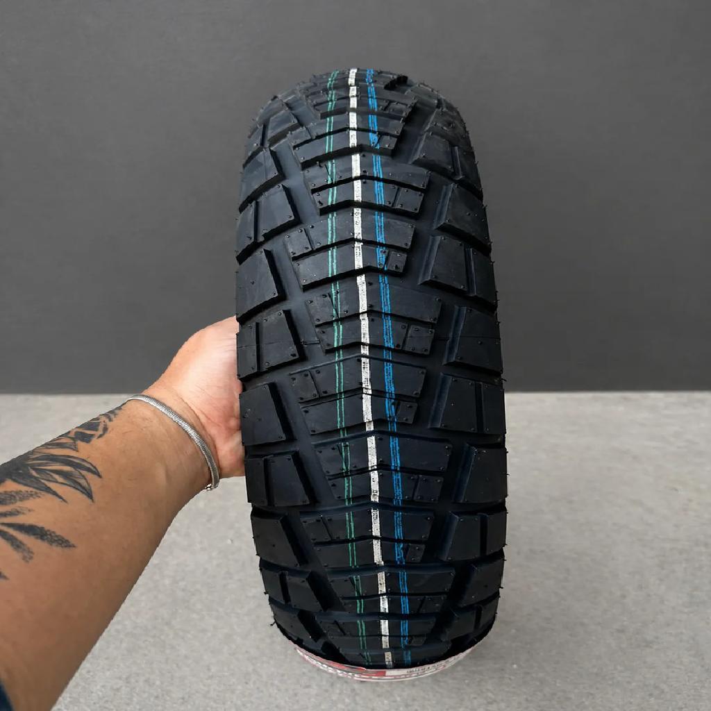 Pneu Dianteiro Triumph Tiger 120/70-17 Kenda Trakmaster Dtr Trail 58V Sem câmara
