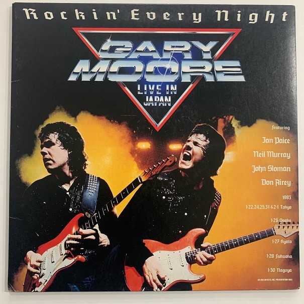 Disco Vinil Gary Moore - Rockin' Every Night - Live In Japan Import. Japan