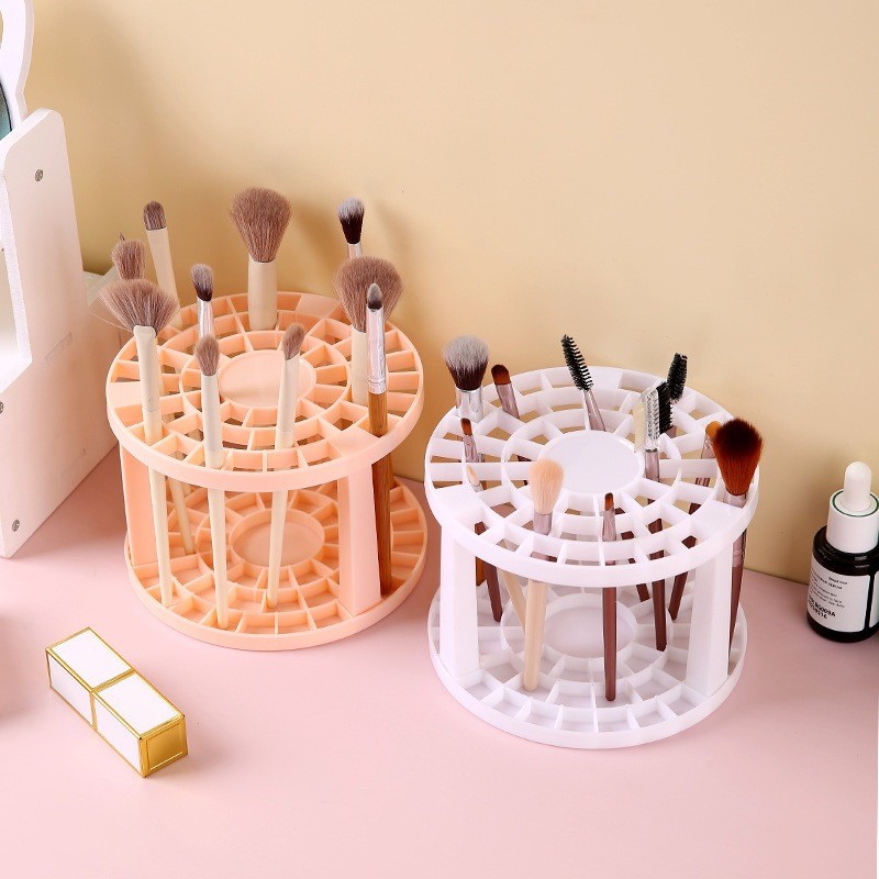 Porta Suporte Pincel Maquiagem Canetas Organizador Para Make Mesa
