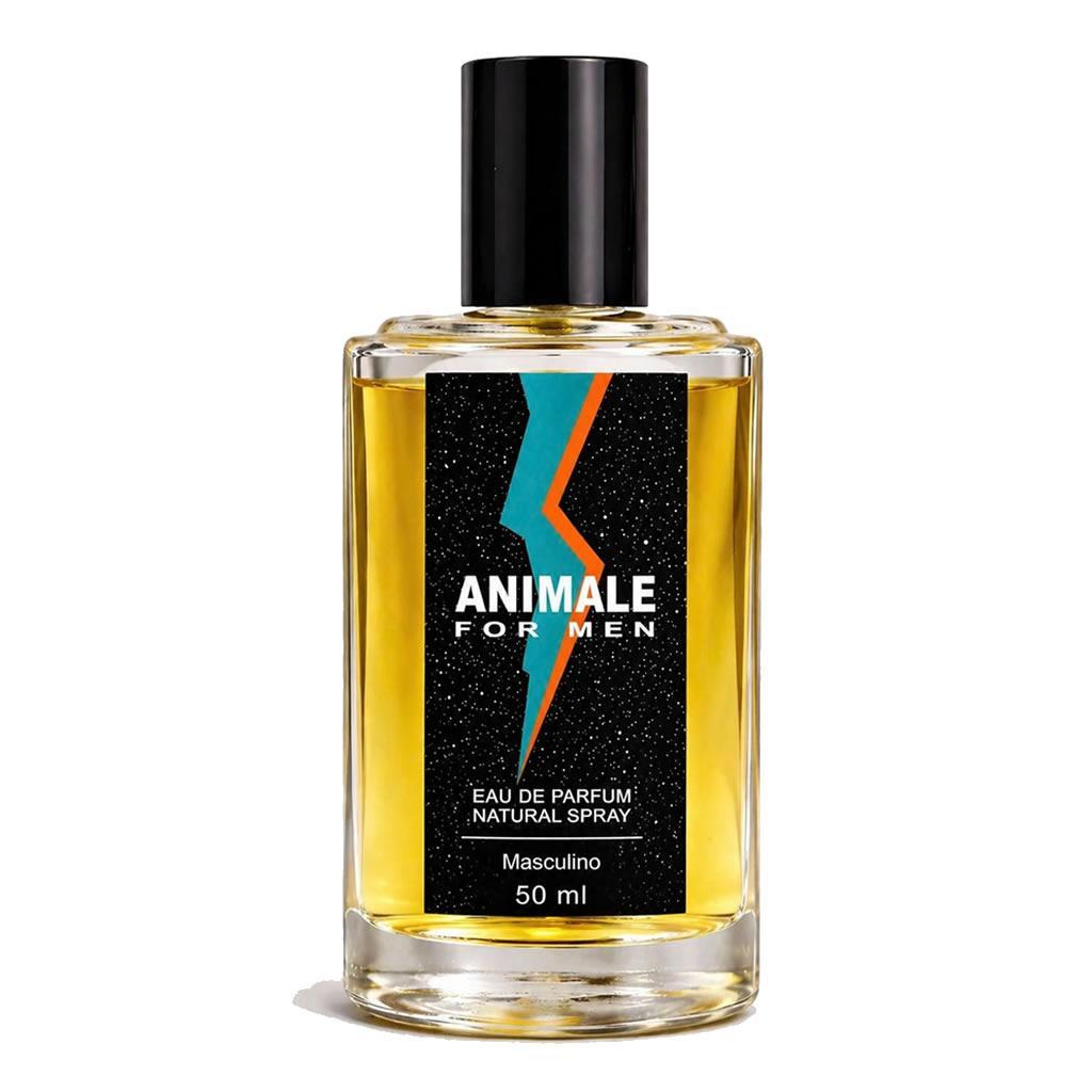 Perfume Masculino Animale For Men Concentrado 50ml Amadeirado Sensual Alta Durabilidade - Envio imediato