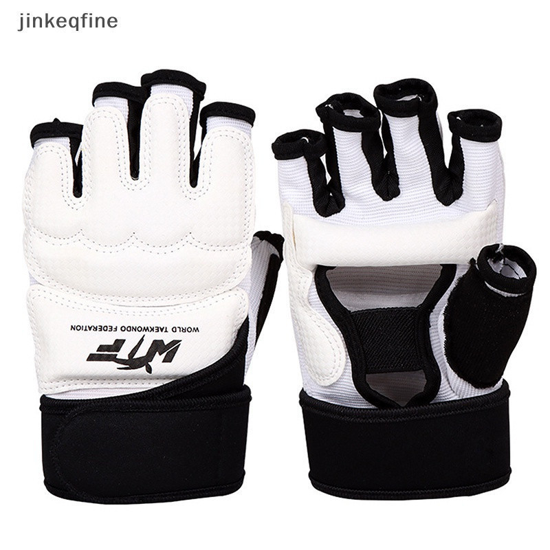 Jfbr Taekwondo Couro Pé Luvas Karate Sparring Fãs de Futebol Boxe Artes Marciais Meias de proteção para adultos QDD