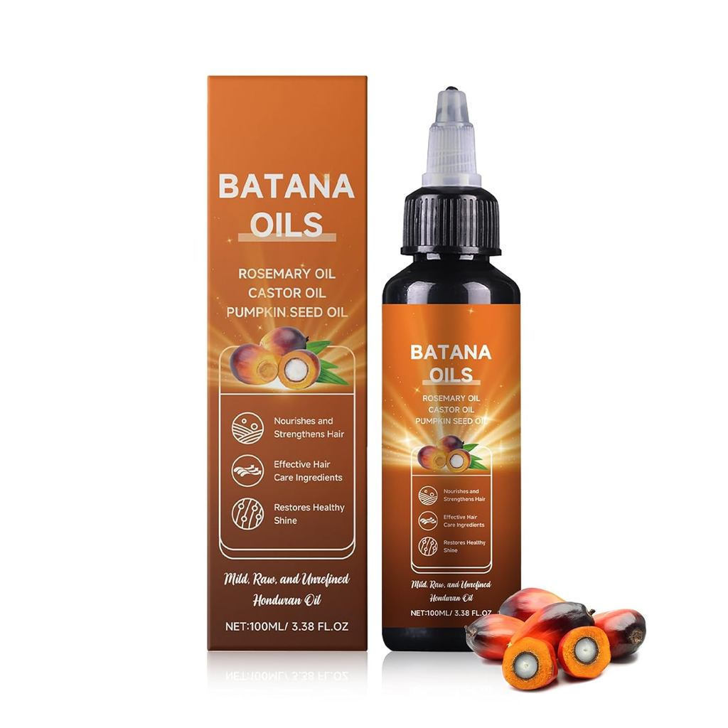 Para Crescimento De Cabelo Bartana Oil-4 Em 1 Óleo Líquido De , Contendo De Alecrim , Semente De Abóbora E Rícino , Usad