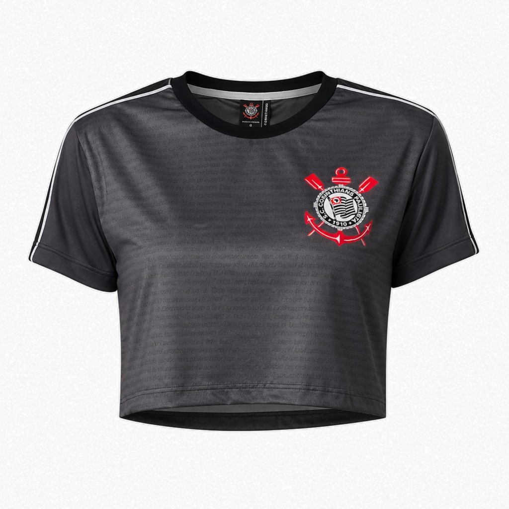 Cropped Corinthians Mito Feminino