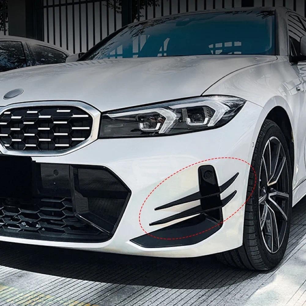 Para BMW Série 3 G20/G21 LCI 2023 + M Esporte De Fibra Carbono Divisores Pára-Choques Do Carro Aletas Laterais Lábio Nev