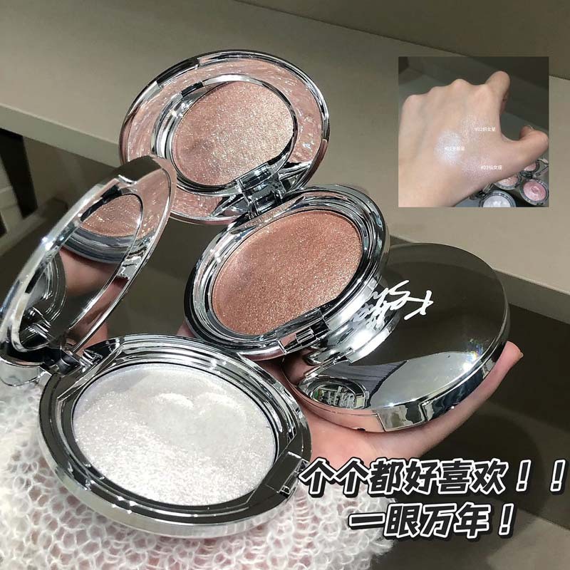 Kakashow monocromático alto brilho creme batatas picadas textura clara Strobe rosto reparação brilho Natural tridimensio
