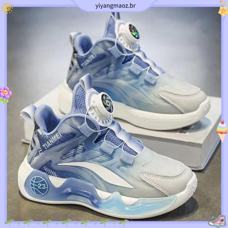 tênis infantil masculino kit tênis infantil masculino Sapatos masculinos outono inverno 2024 novos tênis de basquete c