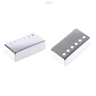 Difier 6 Furos Prata Para LP Captador Capa Humbucker 50 52 Acessórios Guitarra Elétrica Cobre