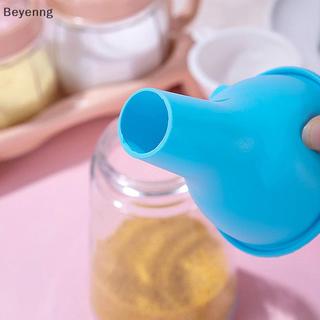 [BEN] Funil De Boca Larga De Silicone De 7 Cm , E Grande Diâmetro , Despeje Óleo , Leite Em Pó , Feijão , Distribuição ,