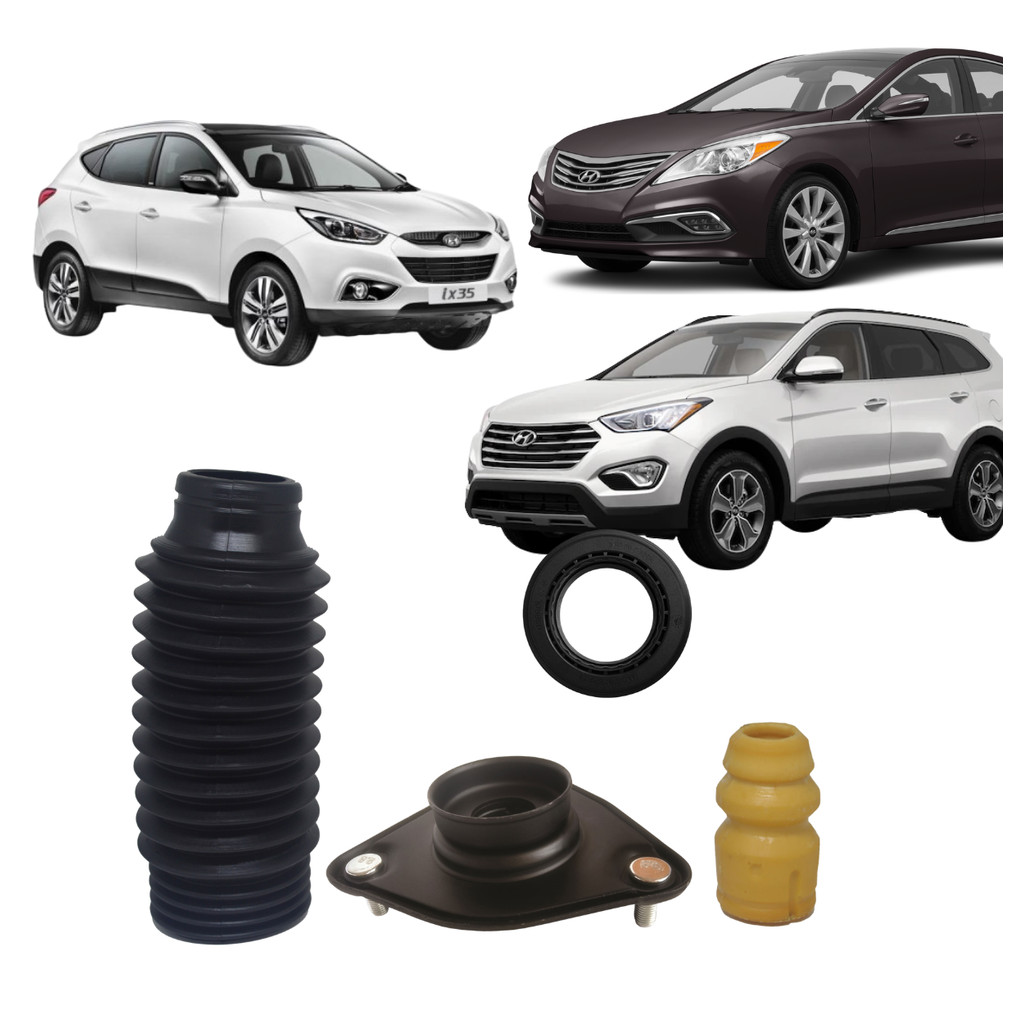 Coxim Batente Coifa Dianteiro Sonata Azera Ix35 Sportage