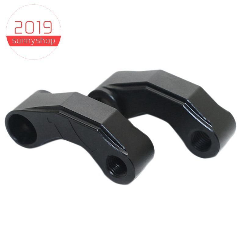 [Bestseller S] Par Extensor De Espelho De Motocicleta Risers Universal Montagem No Guiador Espaçadores Retrovisor Adapta