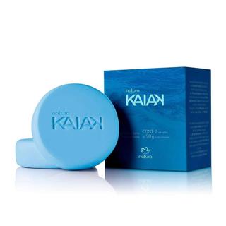 Sabonete em Barra Corpo e Barba Kaiak 2un de 90g