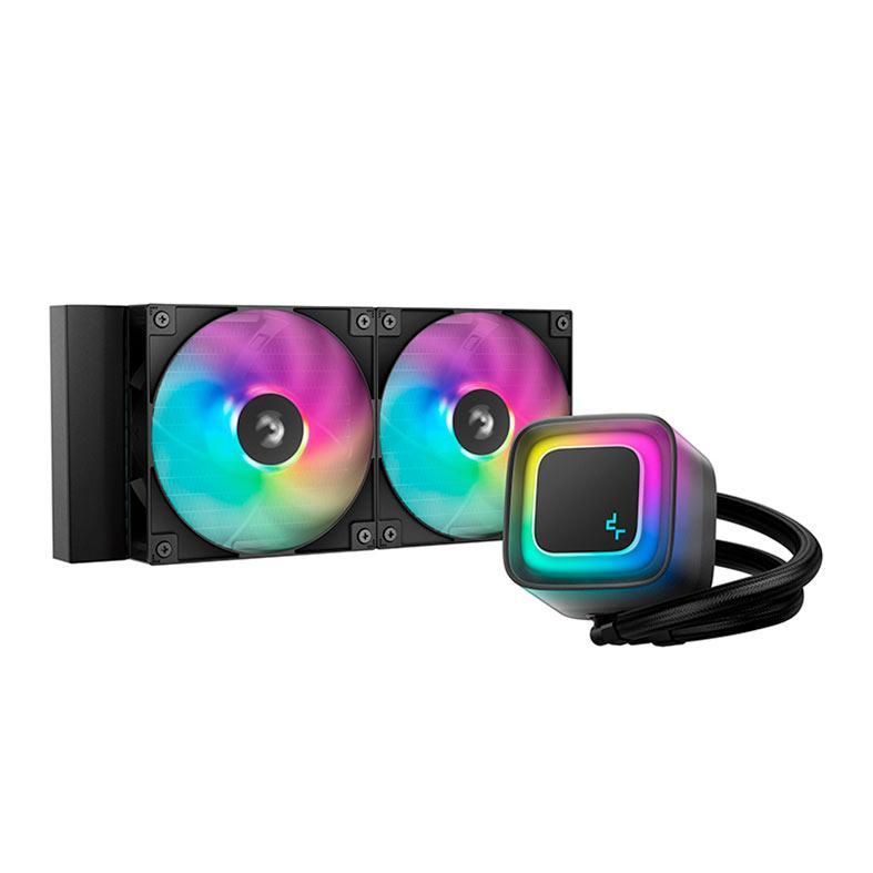Water Cooler DeepCool LE240 V2, ARGB, 240mm, Preto, R-LE240-BKAMMC-G-2