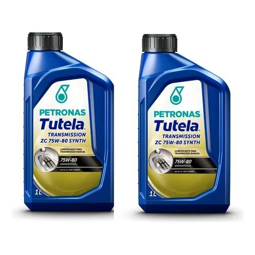 2litros Óleo Caixa Transmissão Manual 75w80 Petronas Gl-5