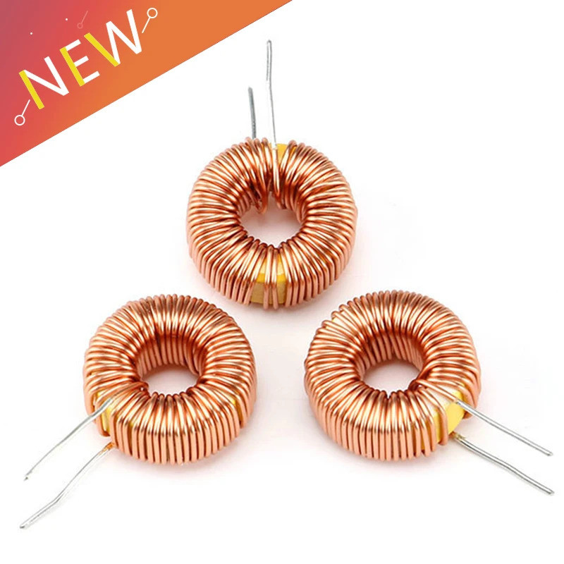 5 Peças 6A Indutores De Núcleo Toróide Fio Vento Ferida DIY Bobina Mah-100uH Para LM2596