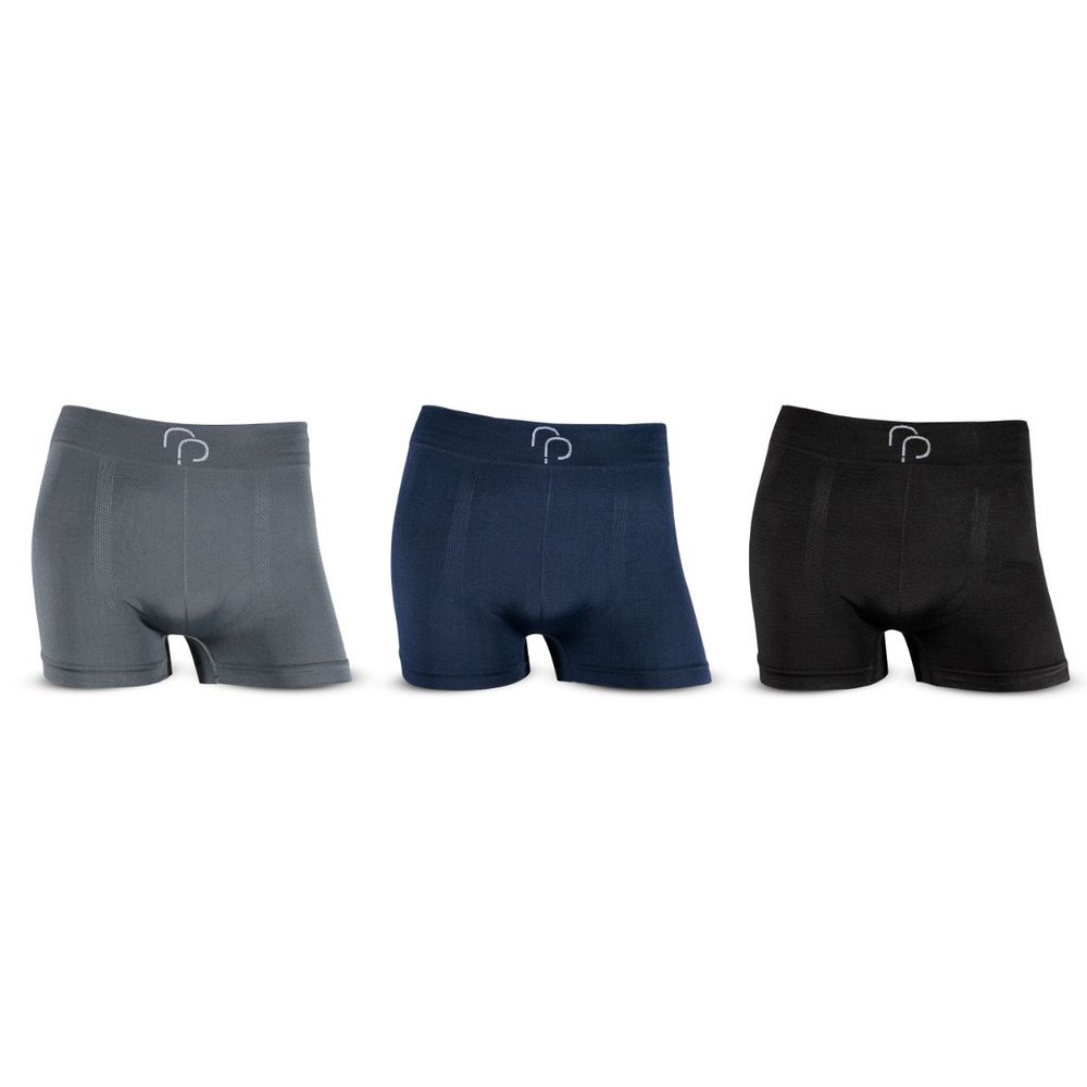 Kit 12 Cuecas Boxer Rafa Parize Masculino Microfibra Sem Costura Conforto Respirável