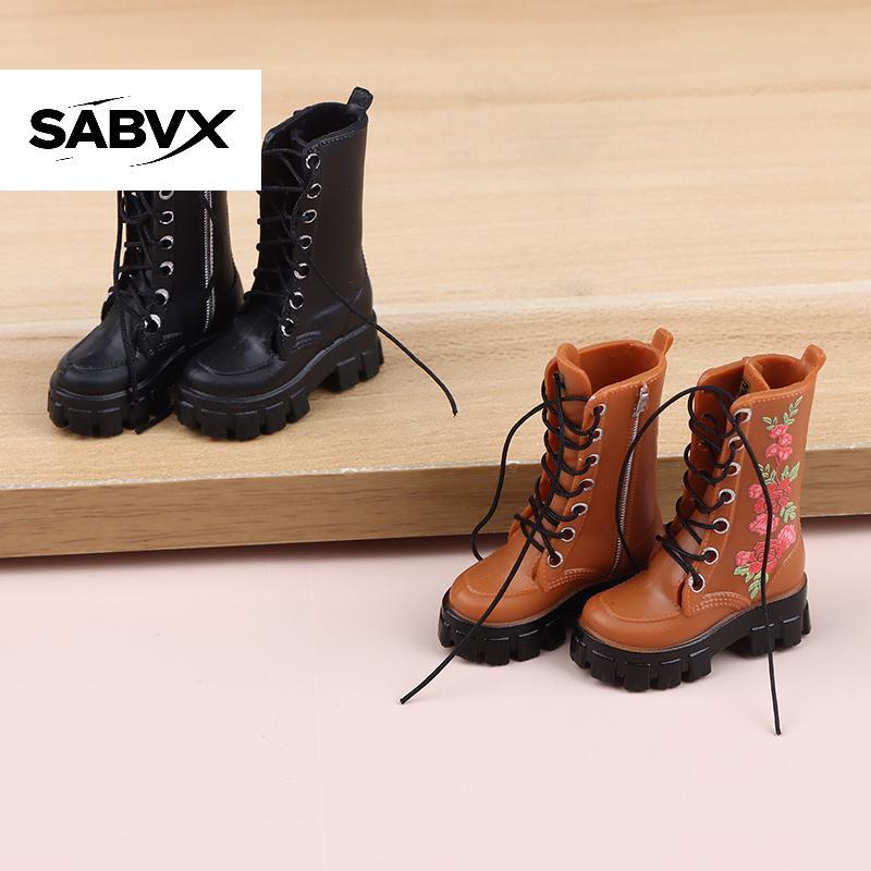 SABVX 3.5cm De Comprimento Sapatos Esportivos Botas Tênis Para 1/6 Blythe Boneca Vestir Acessórios Diy Casa De Bonecas A