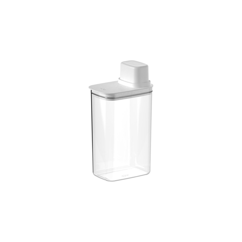 Pote Hermético Drop Com Medidor 2,3L Branco - Ou