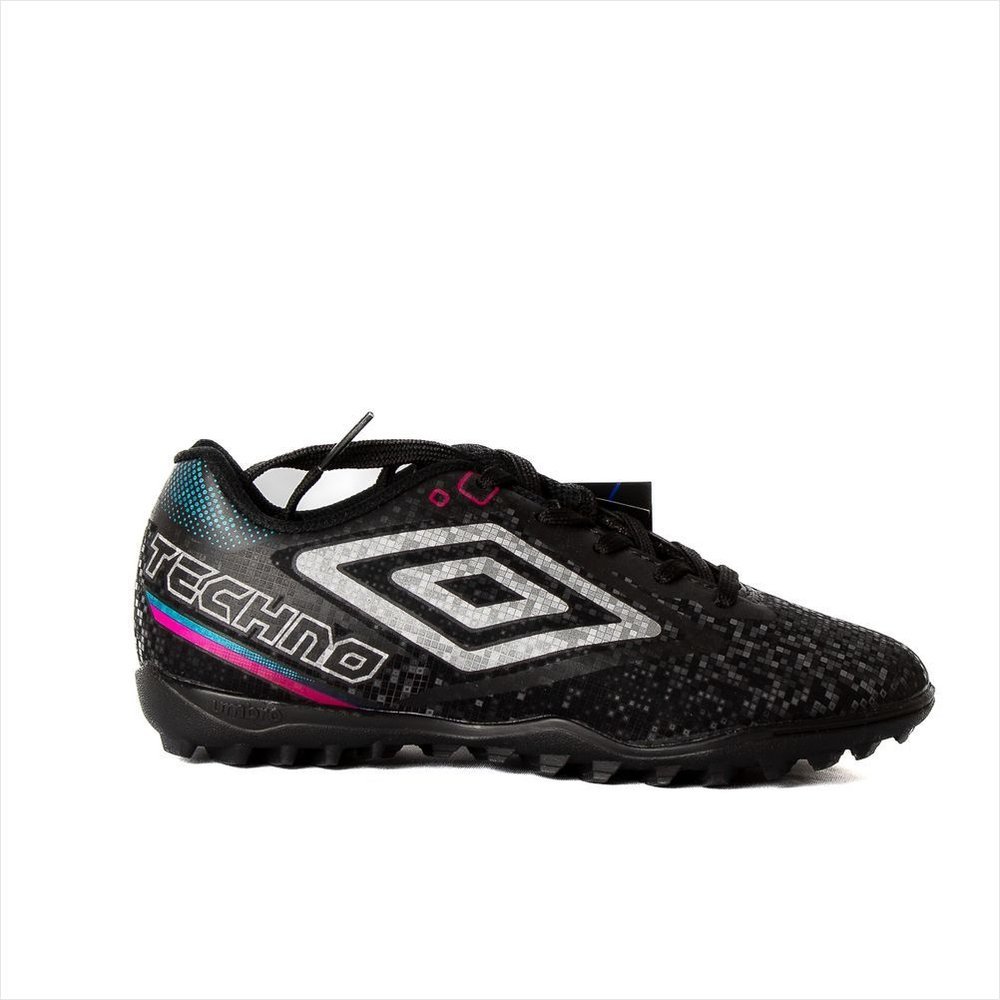 Chuteira Umbro Techno II Infantil Futsal Society Conforto Leve Controle Menino