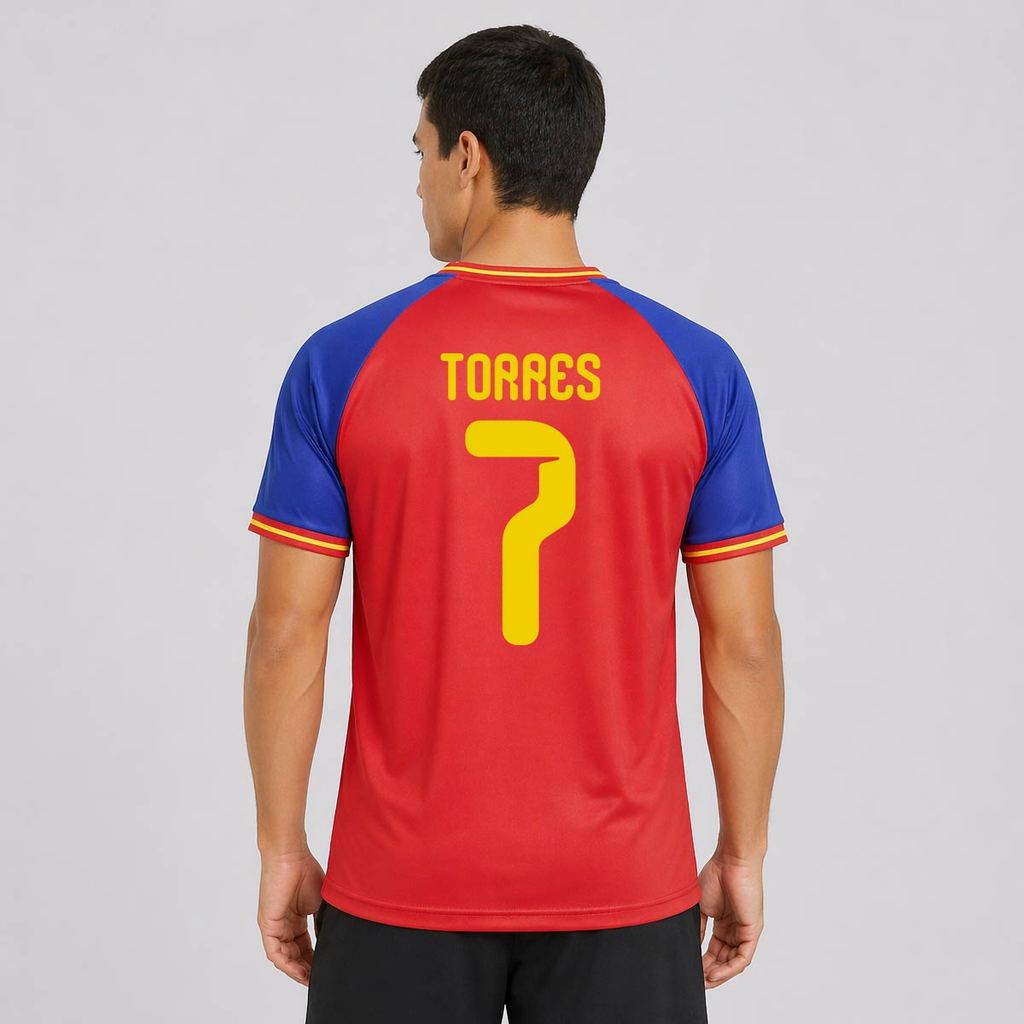 Camisa Espanha La Roja 7 Torres