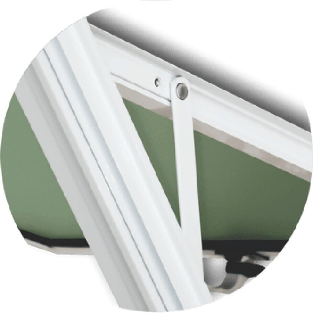 Janela de Alumínio Maxim-ar 2 Seções 60x120cm Vidro Mini Boreal Confort Brimak Brilhante