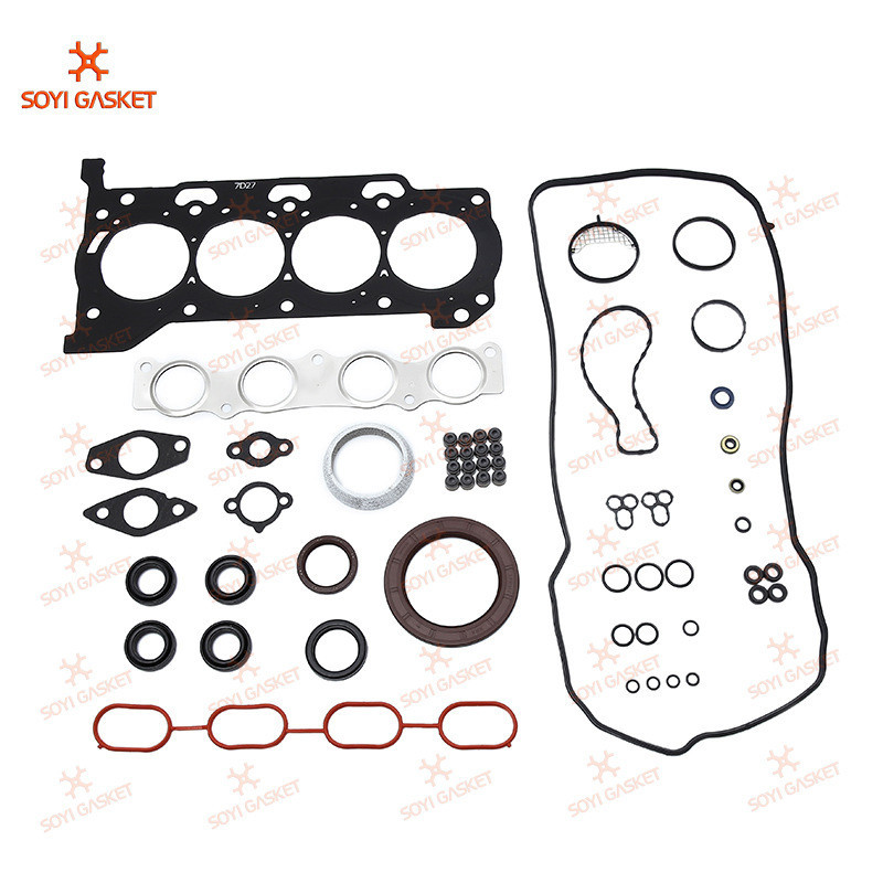 6ZR RAV4 ZSA4 Rongfang 04111-0T270 Kit de revisão do motor almofada do cilindro tampa da válvula almofada vedação óleo f