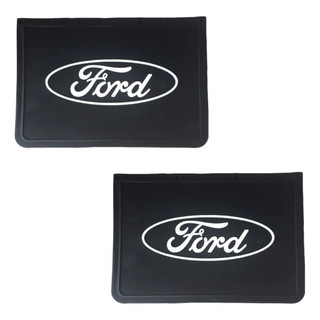 Par De Parabarro Borracha Lameiro Caminhão Ford 57,5x40cm