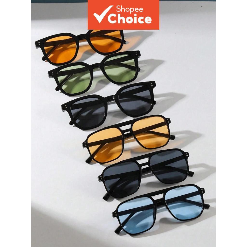 Conjunto De Óculos De Sol 6 Peças Para Mulheres , Acessórios Clássicos De Viagem Praia em Oferta na Shopee