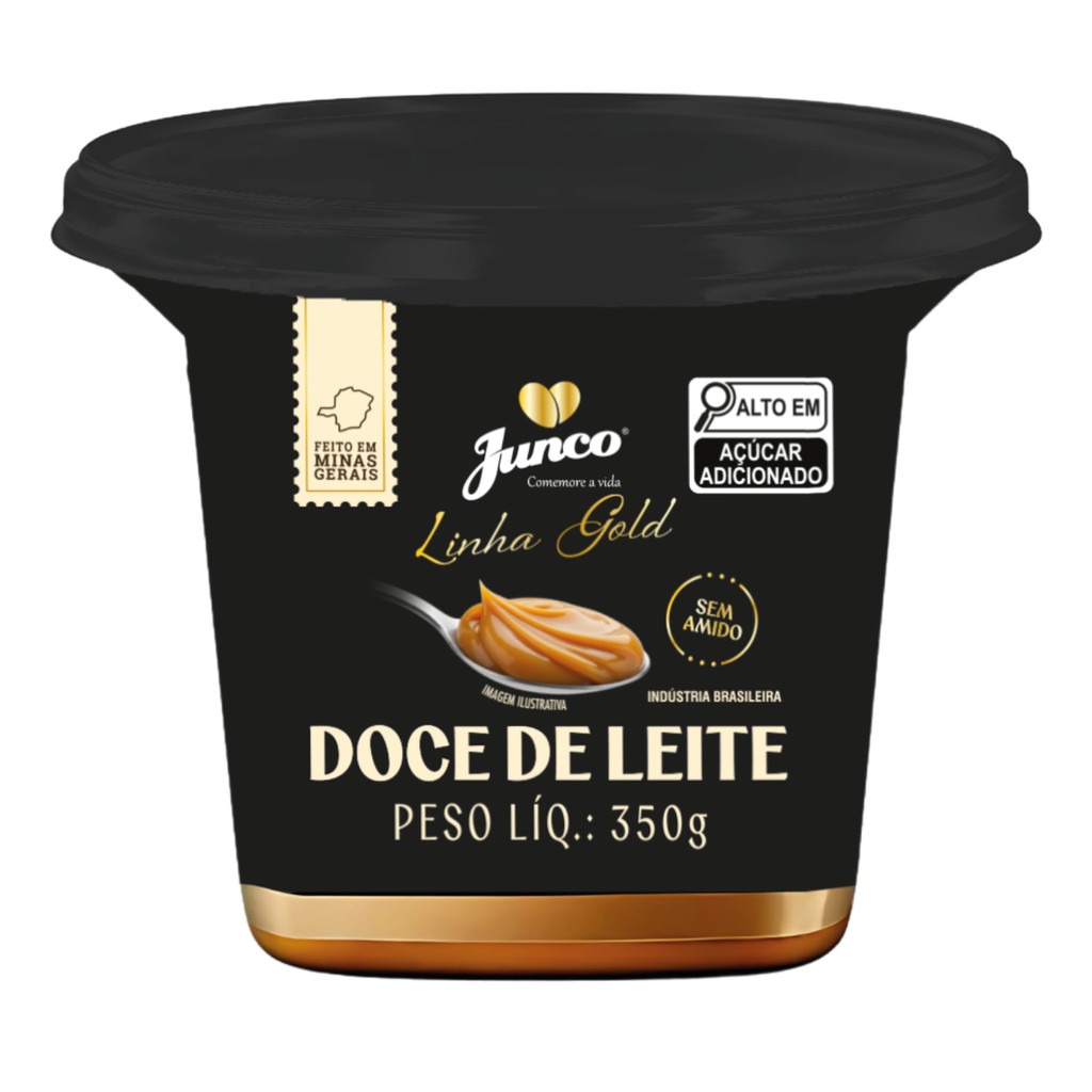Doce De Leite Junco Linha Gold 350g Profissional Confeitaria