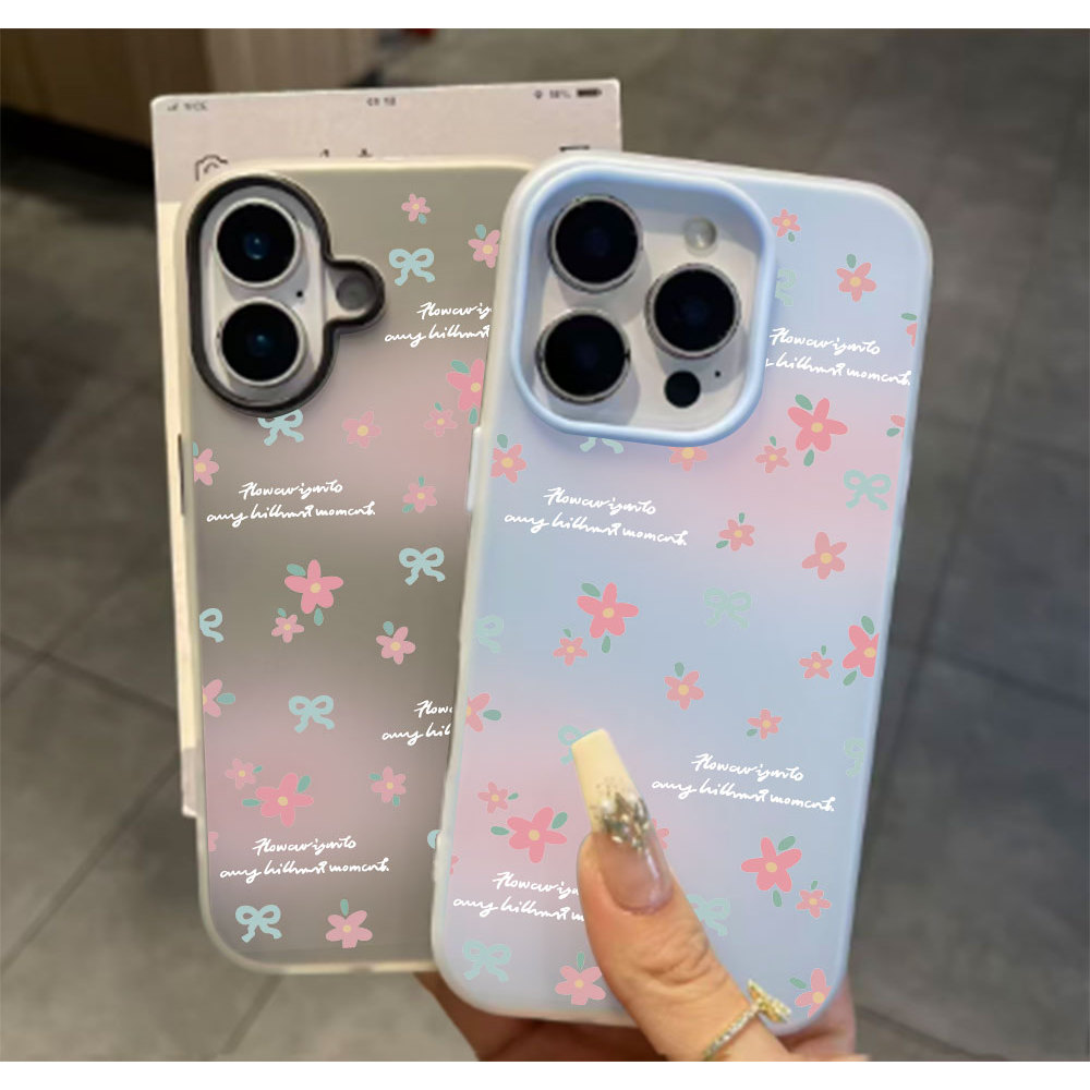 Capa De Fita Floral Fofa Samsung A17 A07 A26 A06 A16 A55 5G A35 A54 A05S A05 A15 A14 A13 A52 A04S A03S A04E A03 A03 A12 