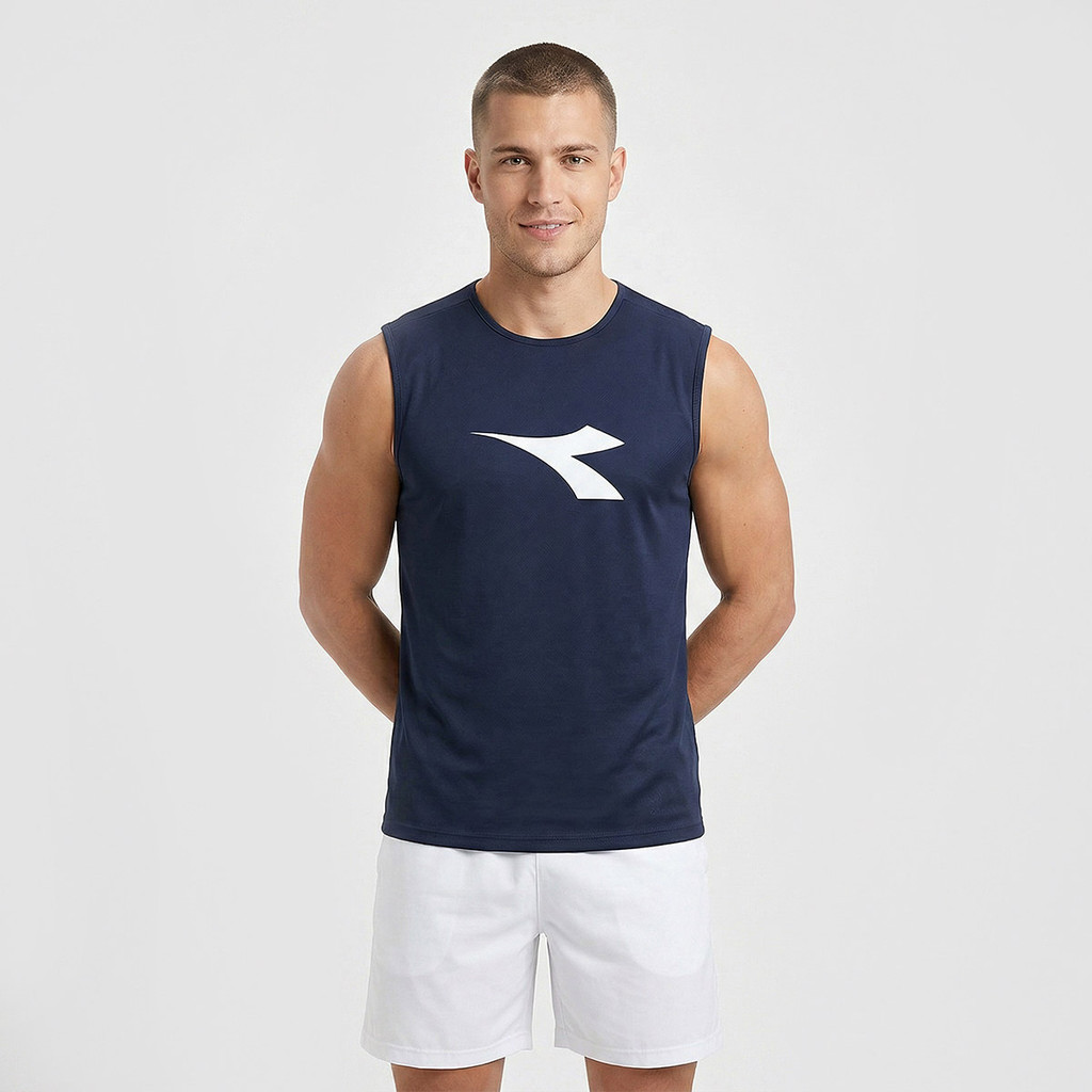 Regata Machão Diadora Big Logo Marinho