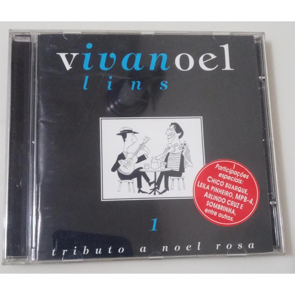 CD Ivan Lins - Noel Rosa - Chico Buarque - MPB 4 - Arlindo Cruz - Sombrinha - Leila Pinheiro Vivanoel Lins Vol. 1 Tribut